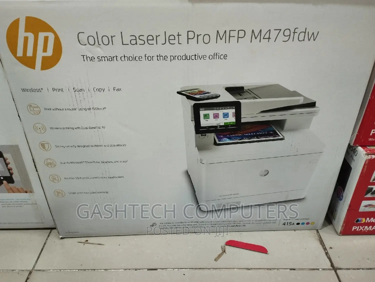 HP Color Laserjet Pro Multifunction M479fdw Wireless Laser P