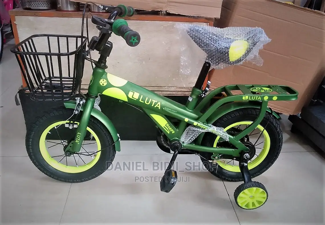 Luta Size12 Green Boys Bike