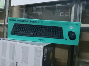 Combo Logitech Wireless Silent Keyboard Mouse Mk295
