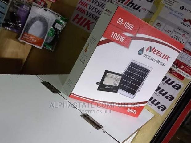 Neelux Lp Solar Light Solar 100watts Floodlight With Sensors - main view
