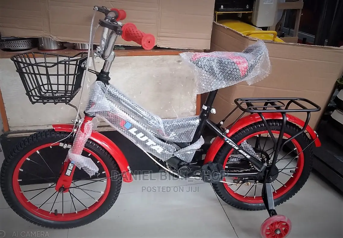 Luta Size 16 Red Kids Bicycle