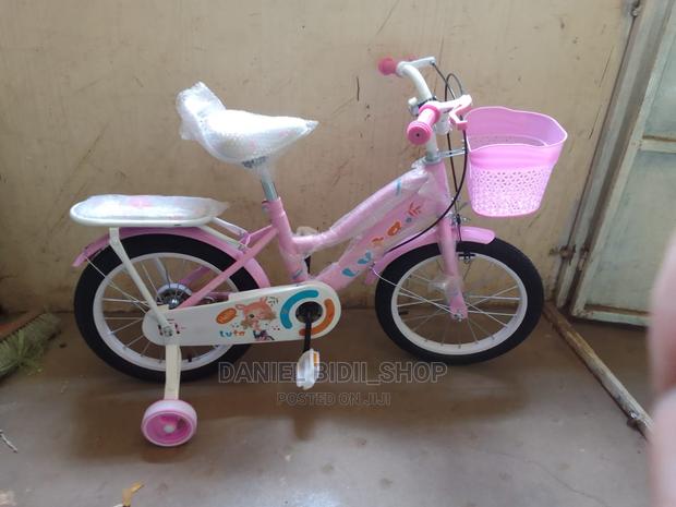 Luta Size 16 Bright Pink Bicycle - main view