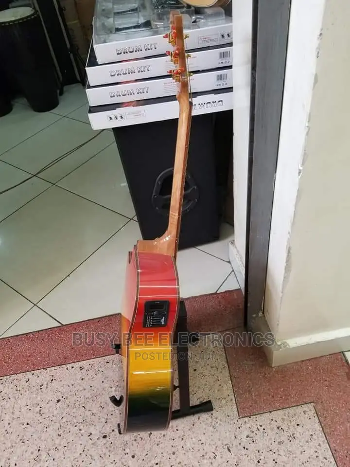 Semi Acoustic Box Guitar