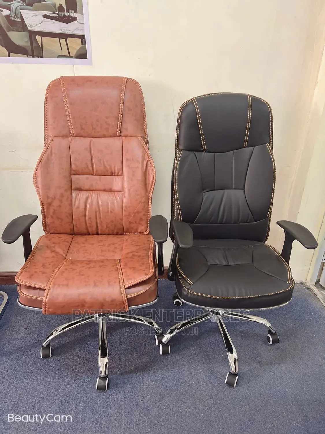 Executive Recliner Office Leather Chair