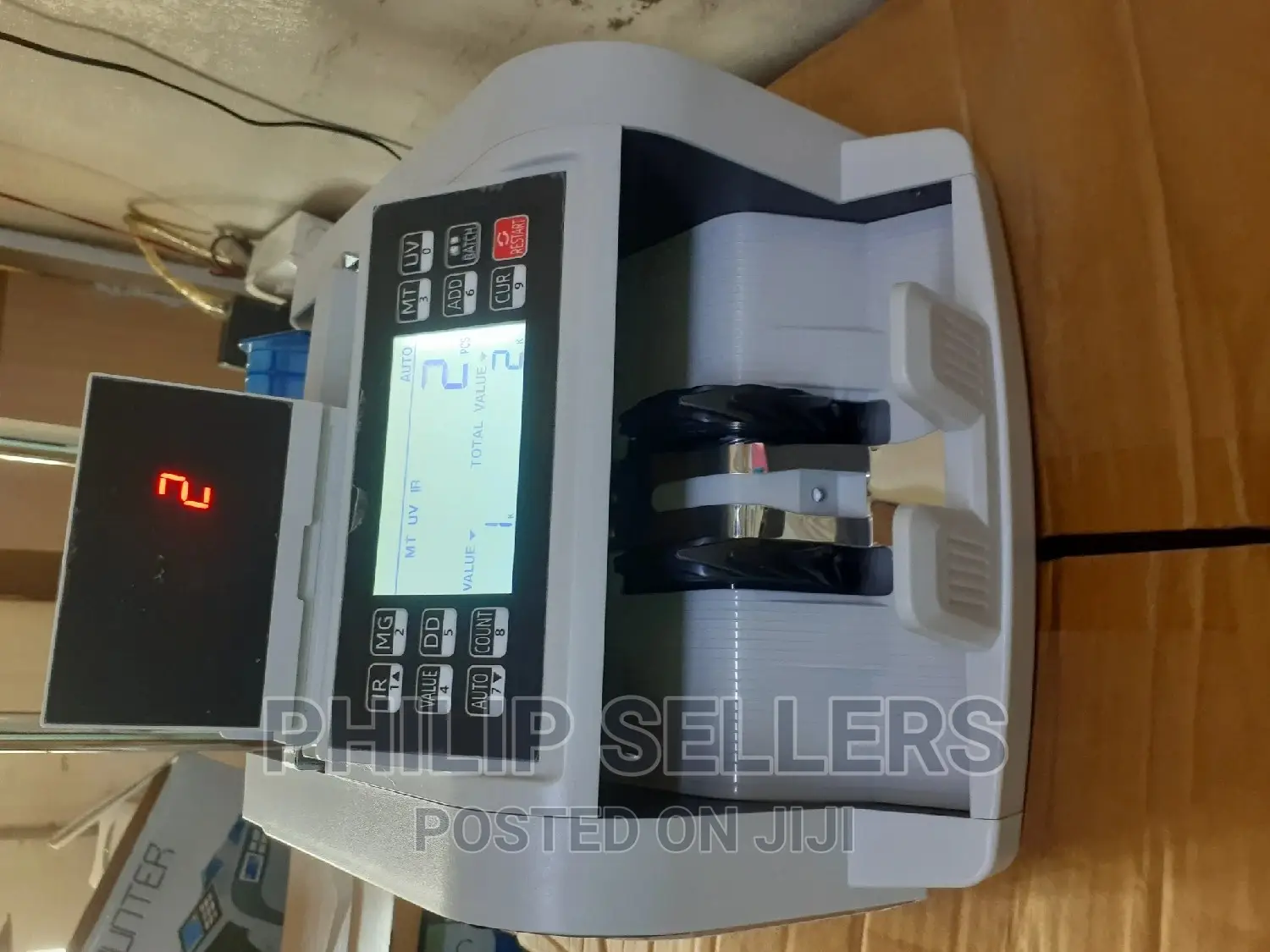 Currency Counter Latest 4-Fold Detection UV MG IR DD Money C