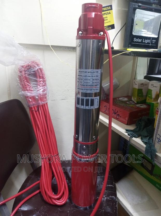 750W High Lift 75m Submersible Direct Solar Pump