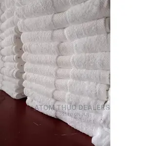 Plain White Cotton Towels*
Hotel Towels
3fts by 5fts