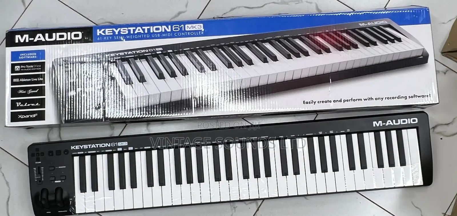 M-Audio Keystation 61 MK3 - Synth Action 61 Key USB MIDI