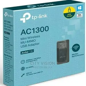 Tp-Link Ac1300 Wireless Mu-Mimo USB Adapter - Tl-Archer T3U
