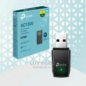 Tp-Link AC1300 Mini Wireless USB Adapter - TL-ARCHER T3U