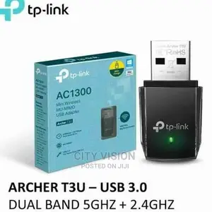 Tp-Link AC1300 Mini USB Adapter - TL-ARCHER T3U