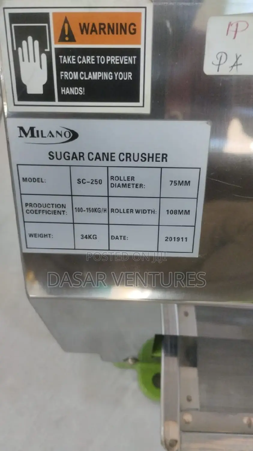 Sugar Cane Juicer