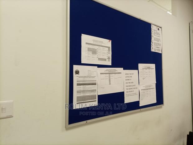 Notice Board 150cm X 120cm Noticeboard Installation Free - main view