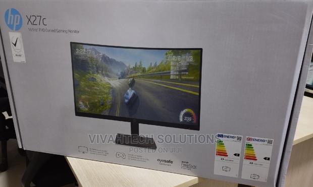 HP X27c 27" Inch FHD 1920x1080 Gaming Monitor ^ HP X27c "^ - main view