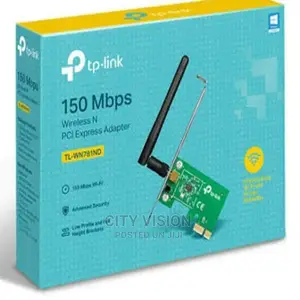 Tp-Link 150mbps Wireless N PCI Express Adapter - TL-WN781ND
