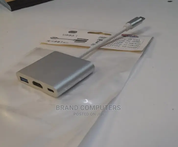 3 in 1 Type-C Adapter to HDMI