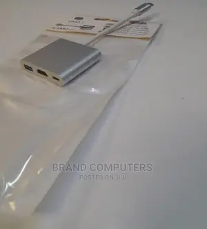 3 in 1 Type C Hub to HDMI