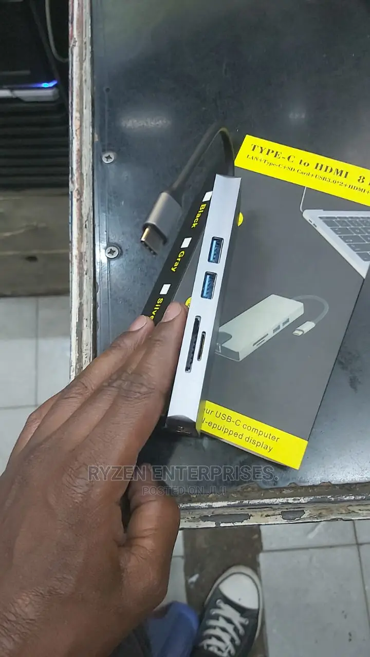 Type-c 8 In 1 Adapter.