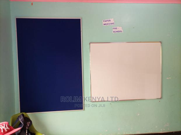 Fabric Notice Board 4ftx6ft Noticeboard Heavy Duty - main view