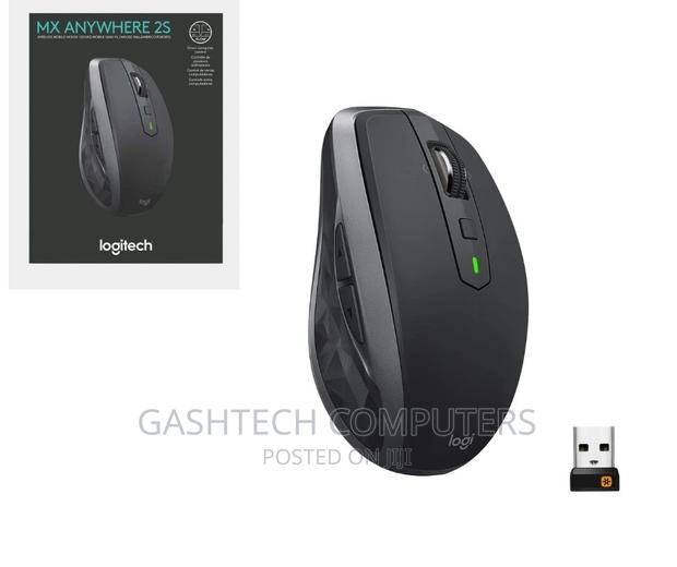 Logitech MX Anywhere 2S - Graphite Wireless Mouse