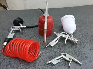 5 Piece Kit High Pressure,Air And Parafin Gun Inflator