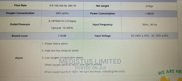Oxygen Concentrator Jay 5 Dual Flow - main view