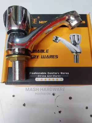 Lirlee Pillar Taps With Oval Handle