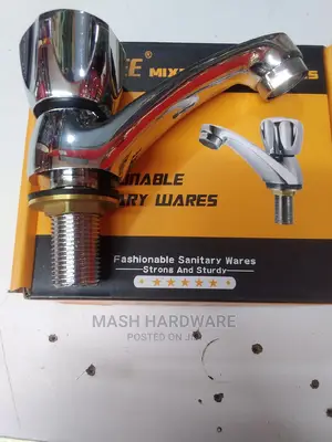 Lirlee Pillar Taps With Oval Handle