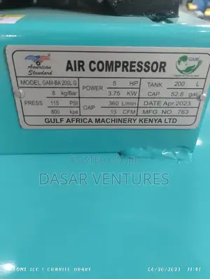 200l Air Compressor Electric 5hp