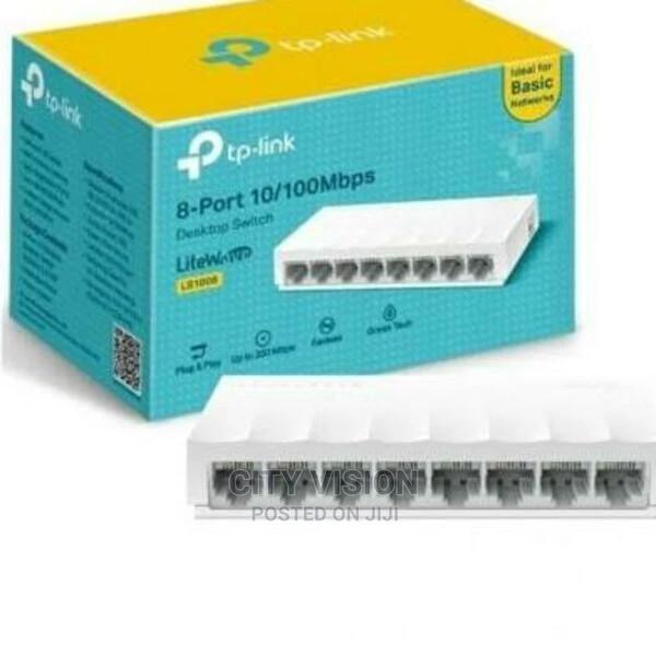 Tp-Link 8-Port 100mbps Desktop Switch - Tl-Ls1008 - thumbnail 3