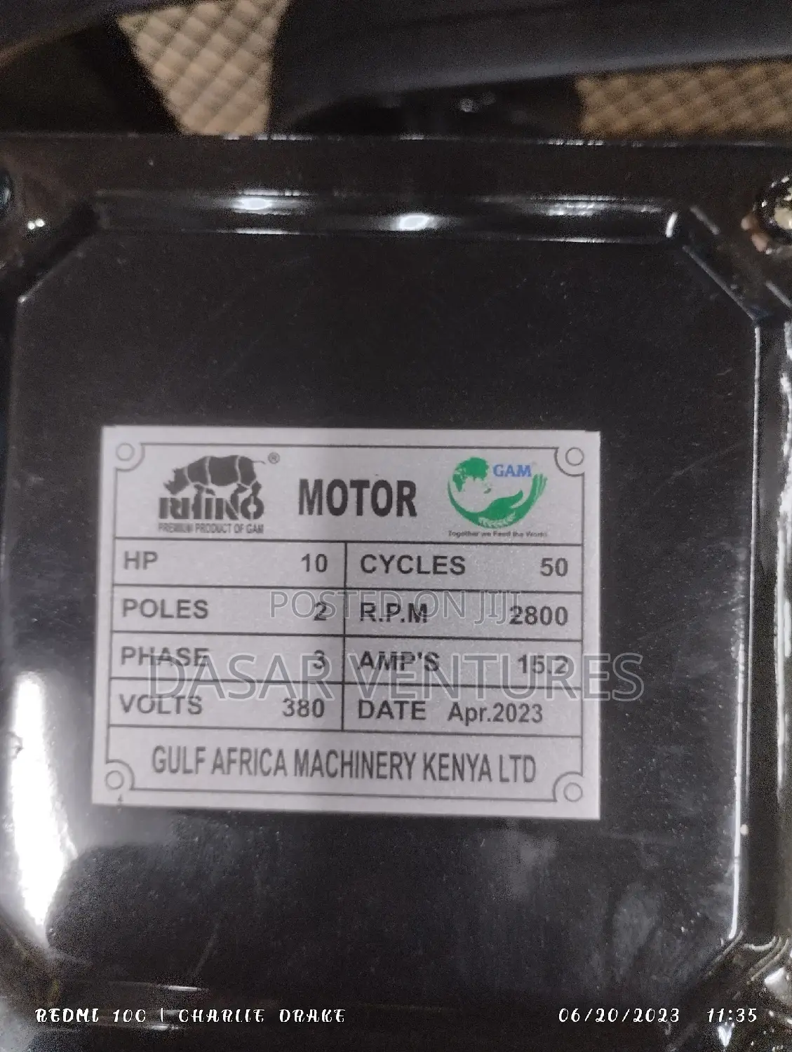 Rhino 300l Air Compressor 10hp