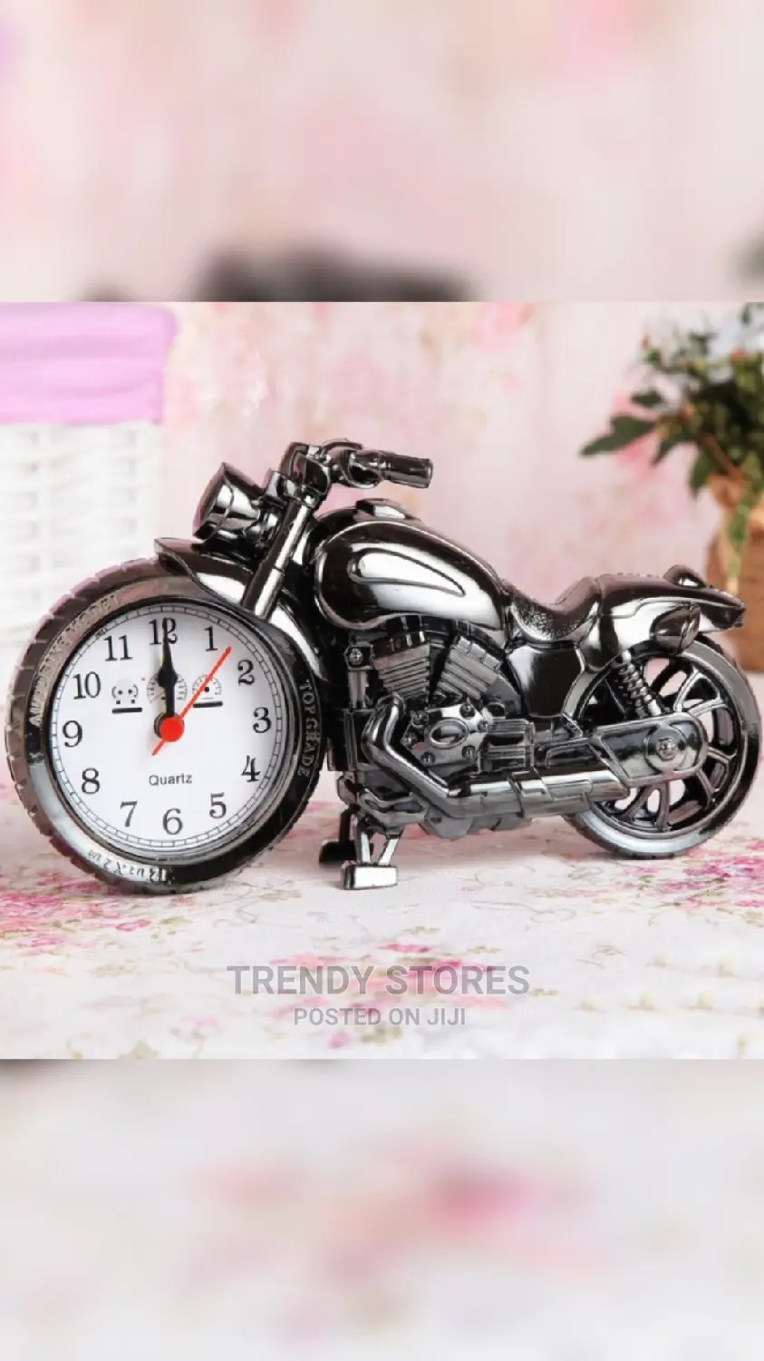 Motorcycle Alarm Clock Eye-catching Exquisite Unique Gift