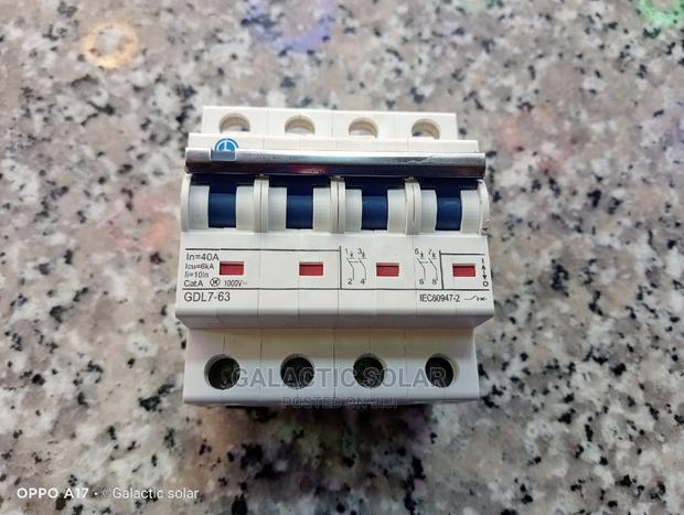 40a 4pole Dc MCB