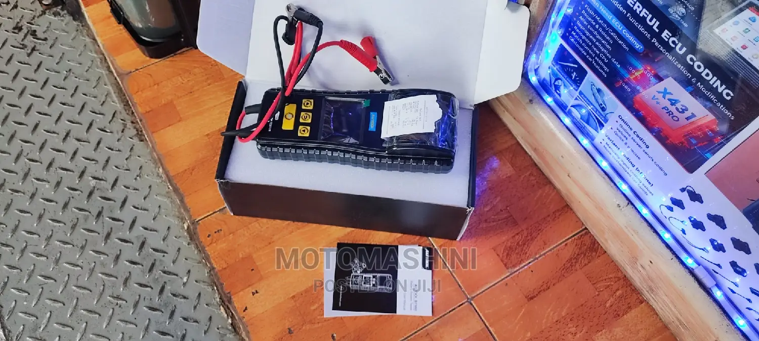 12v and 24v Vehicle Battery Charging System Tester Analyzer