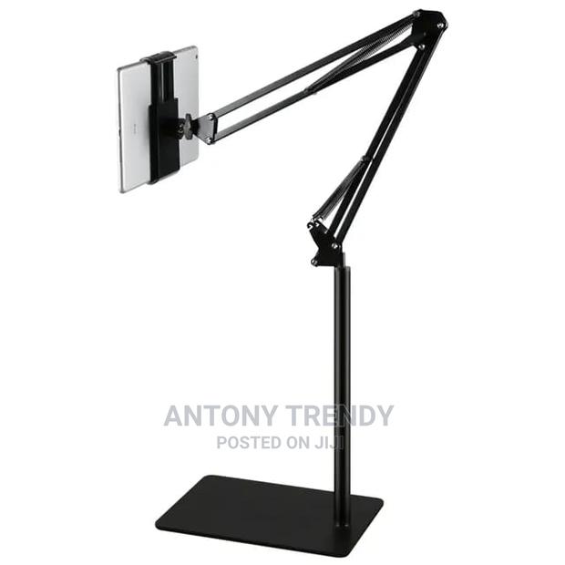 Adjustable Mobile Phone Floor Stand Tablet Floor Holder - main view