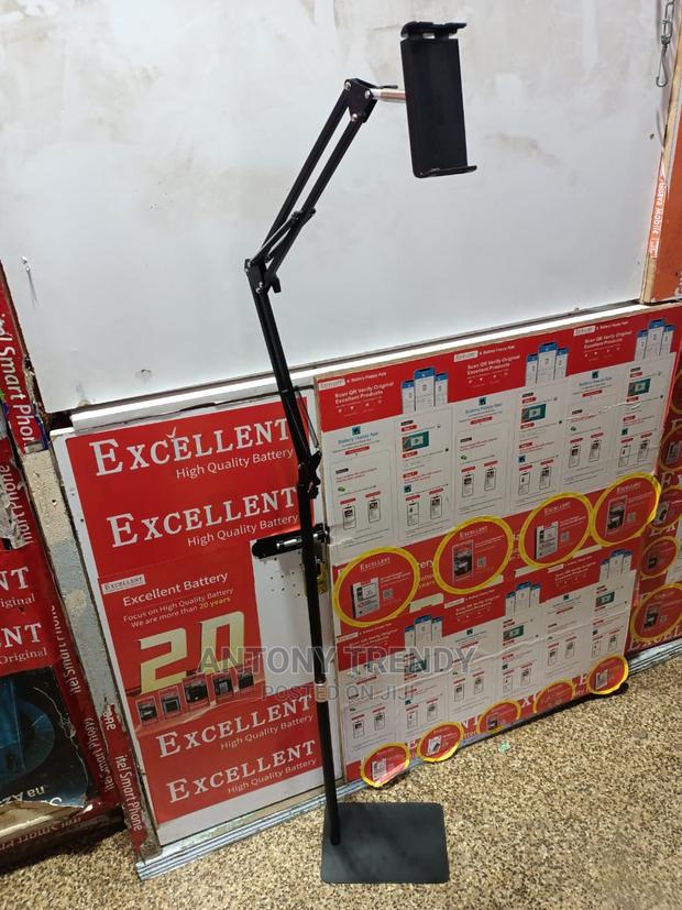 Adjustable Mobile Phone Floor Stand Tablet Floor Holder - thumbnail 2