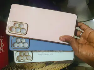 Samsung/Oppo/Real Me/Tecno/Infinix/ iPhone Golden Cases