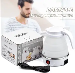 *600ml Silicone Collapsible Mini Travel Kettle