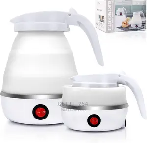 *600ml Silicone Collapsible Mini Travel Kettle