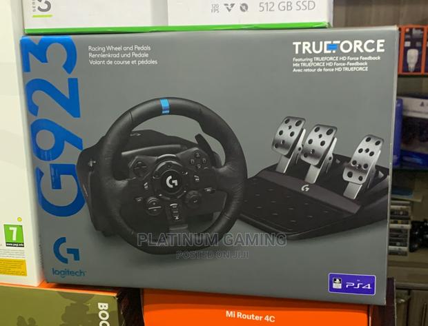 Logitech G923 Racing Wheel and Pedals