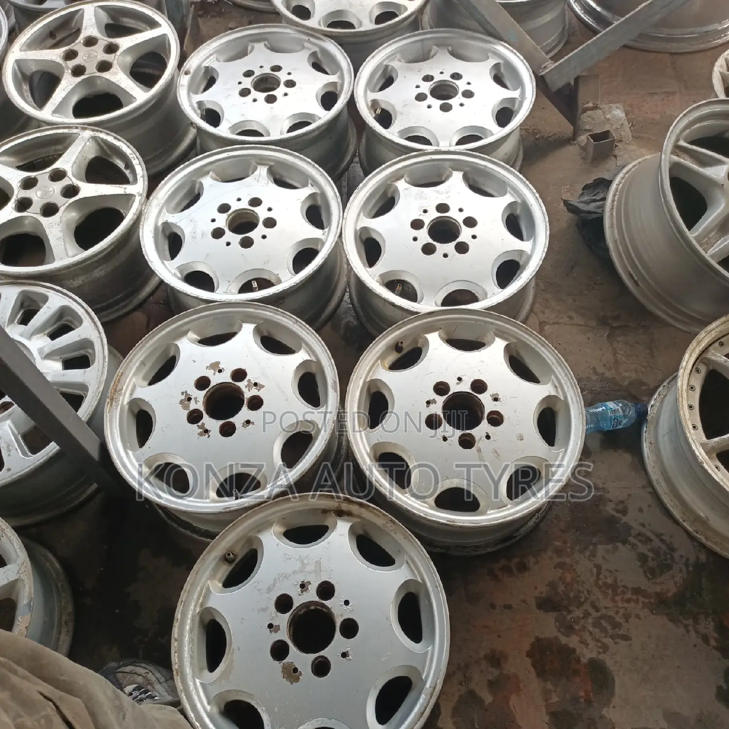 Mercedes Rims Size 15 Set of 4pcs