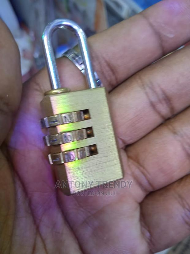 Travel Bag Combination Padlock Large