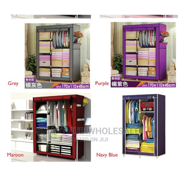 2metallic Column Wardrobe - main view