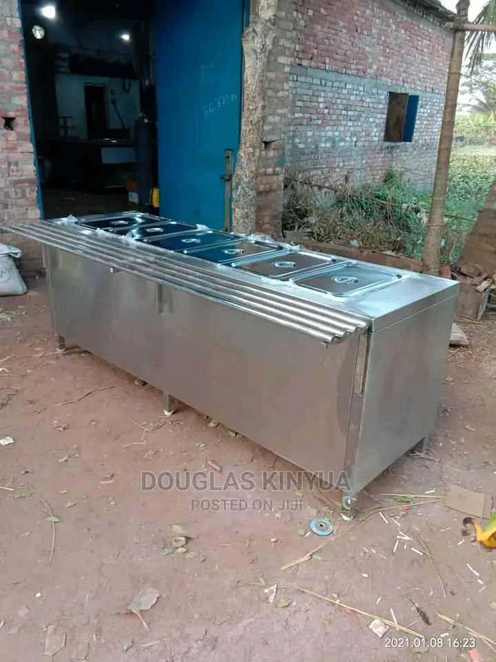 Food Warmer Display ( Countertop Display Stainless Steel).