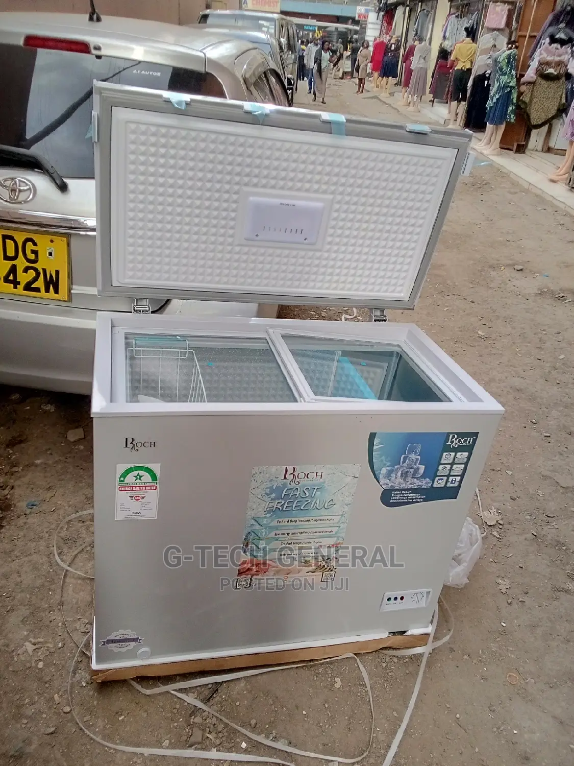 Roch RCF-250 G 250l Chest Freezer