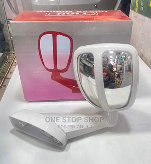 White Replacement Under Wing Mirror for Prado 95
