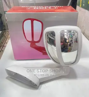 White Replacement Under Wing Mirror for Prado 95