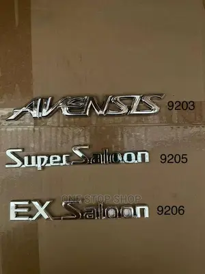Avensis,Super_saloon,Ex_saloon Replacement Badges