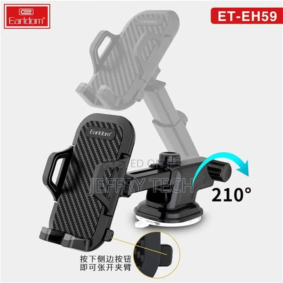 Earldom Car Phone Chargers Upgraded Car Mount Strong Suction