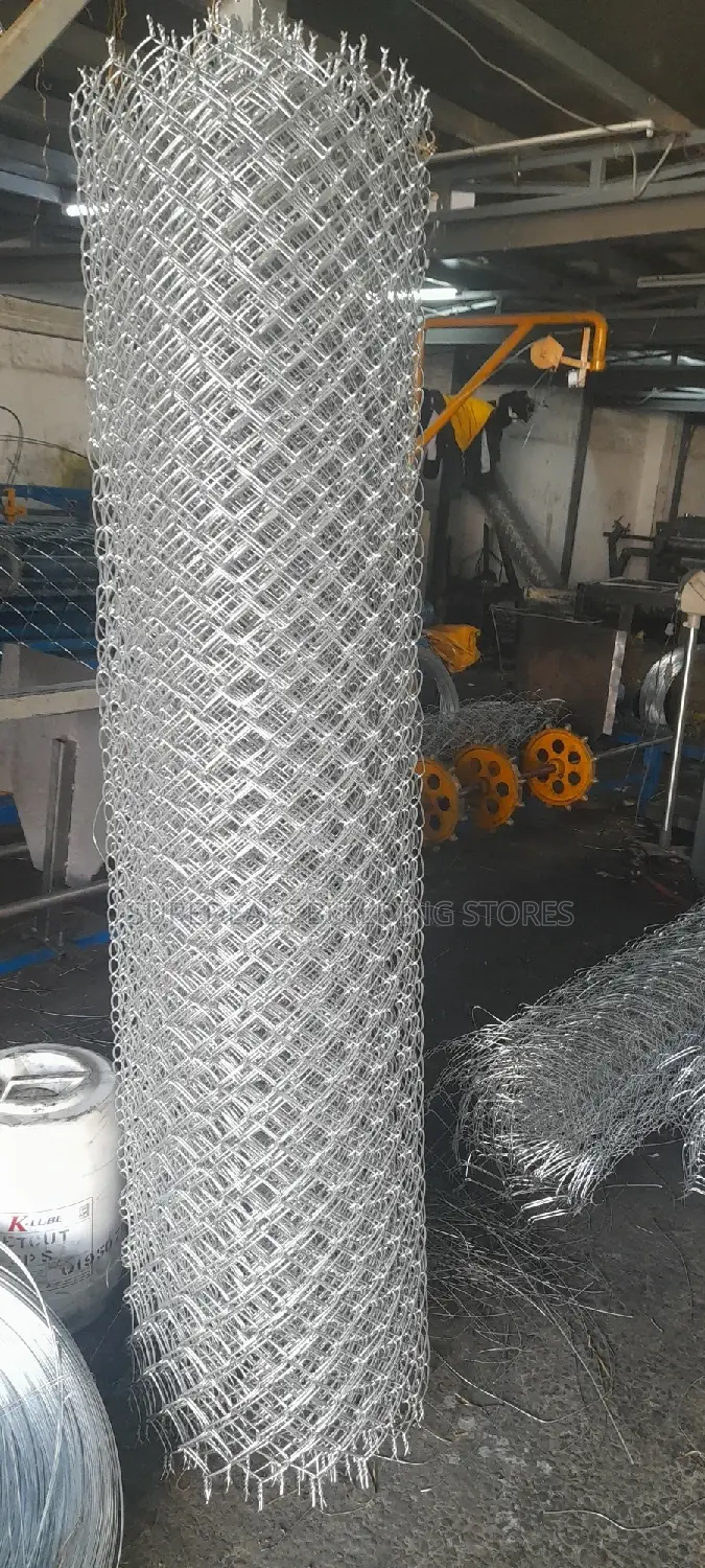 Twisted Edge Galvanized Chainlink Fence 10gauge, 6ft*18mtrs